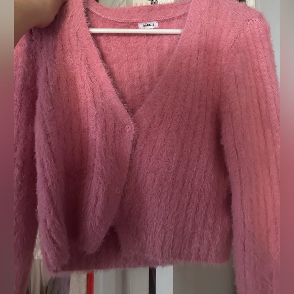 Garage fuzzy Cardigan